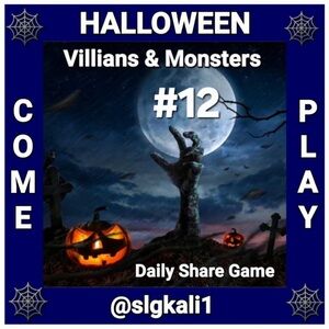 Halloween Villains & Monsters Share Game🎃